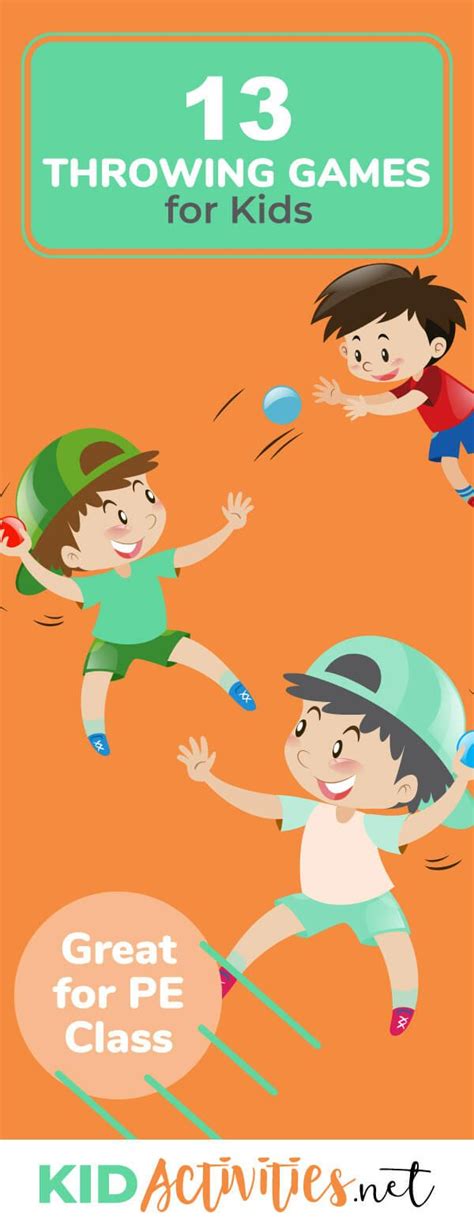 14 Throwing Games for Kids (Great for PE Class) .